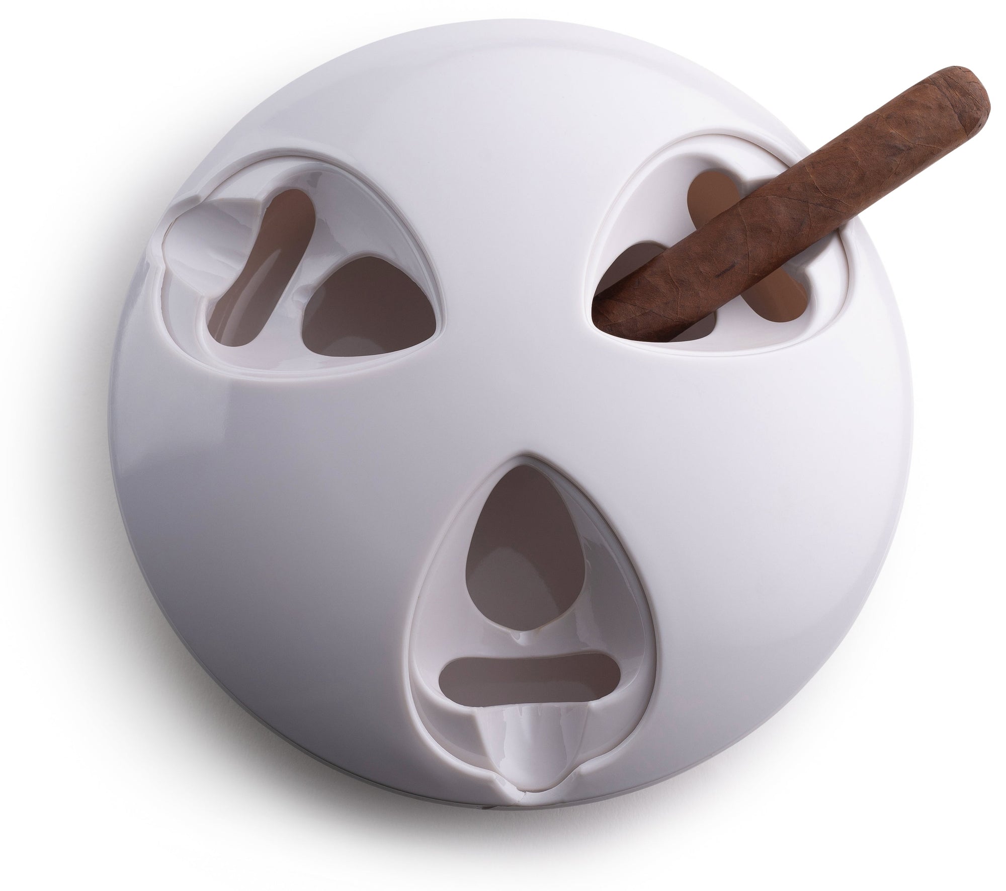 Ash-Stay Sealing Windproof Cigar Ashtray-Ashtrays-Cigar Essentials-Cigar Oasis