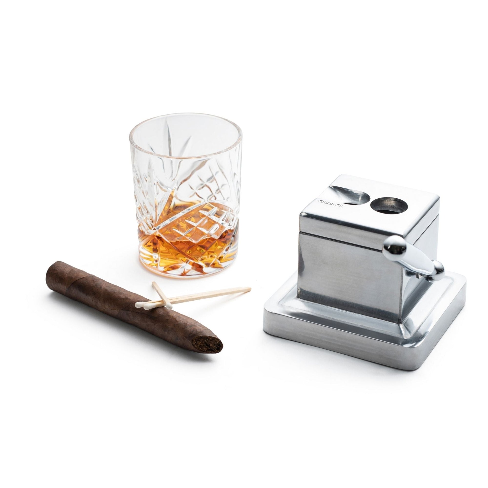 Classic Tabletop Dual Cigar Cutters-Cigar Cutters &amp; Punches-Cigar Essentials-Cigar Oasis