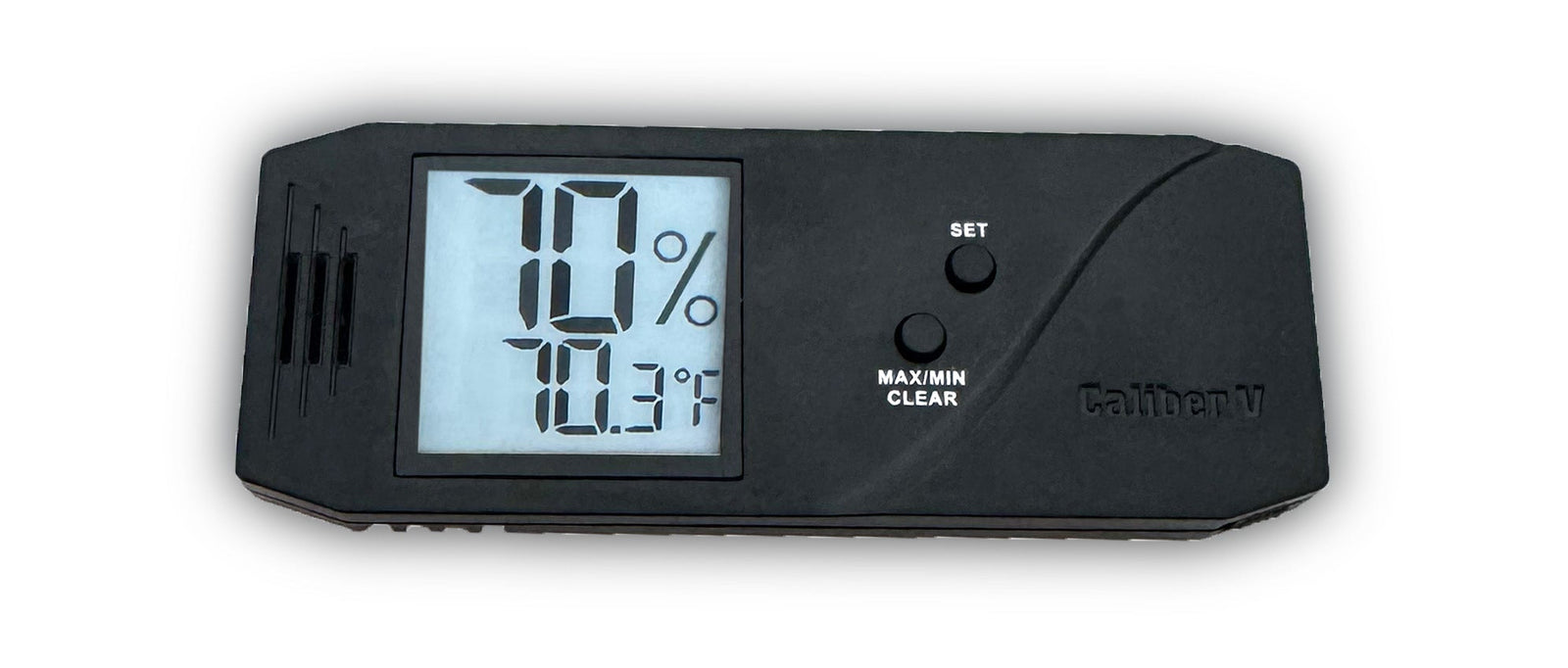 Cigar Oasis Caliber V Slim Digital Hygrometer-Hygrometers-Cigar Oasis-Cigar Oasis