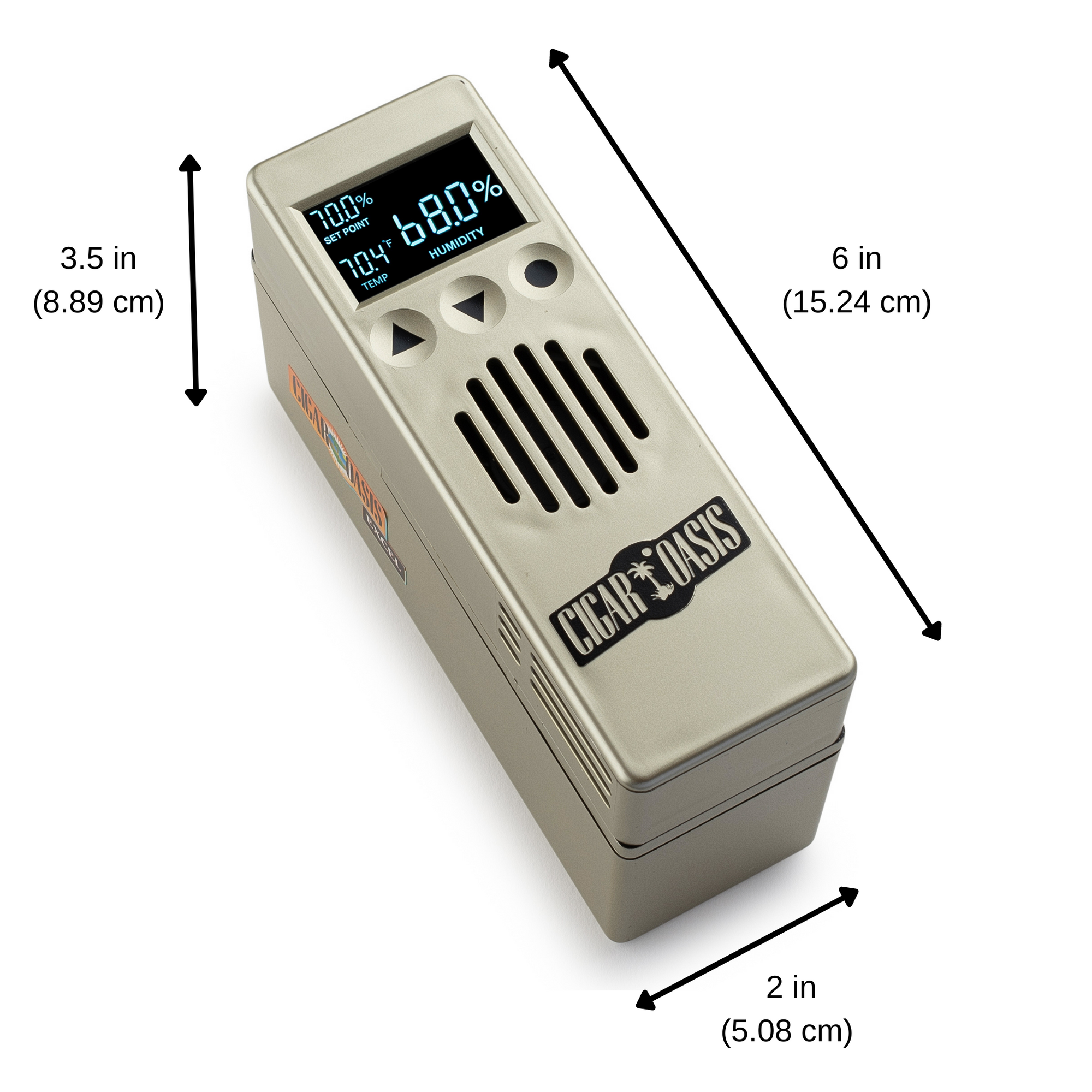 Cigar Oasis Excel 3.0 Electronic Humidifier-Humidor Accessories-Cigar Oasis-Cigar Oasis