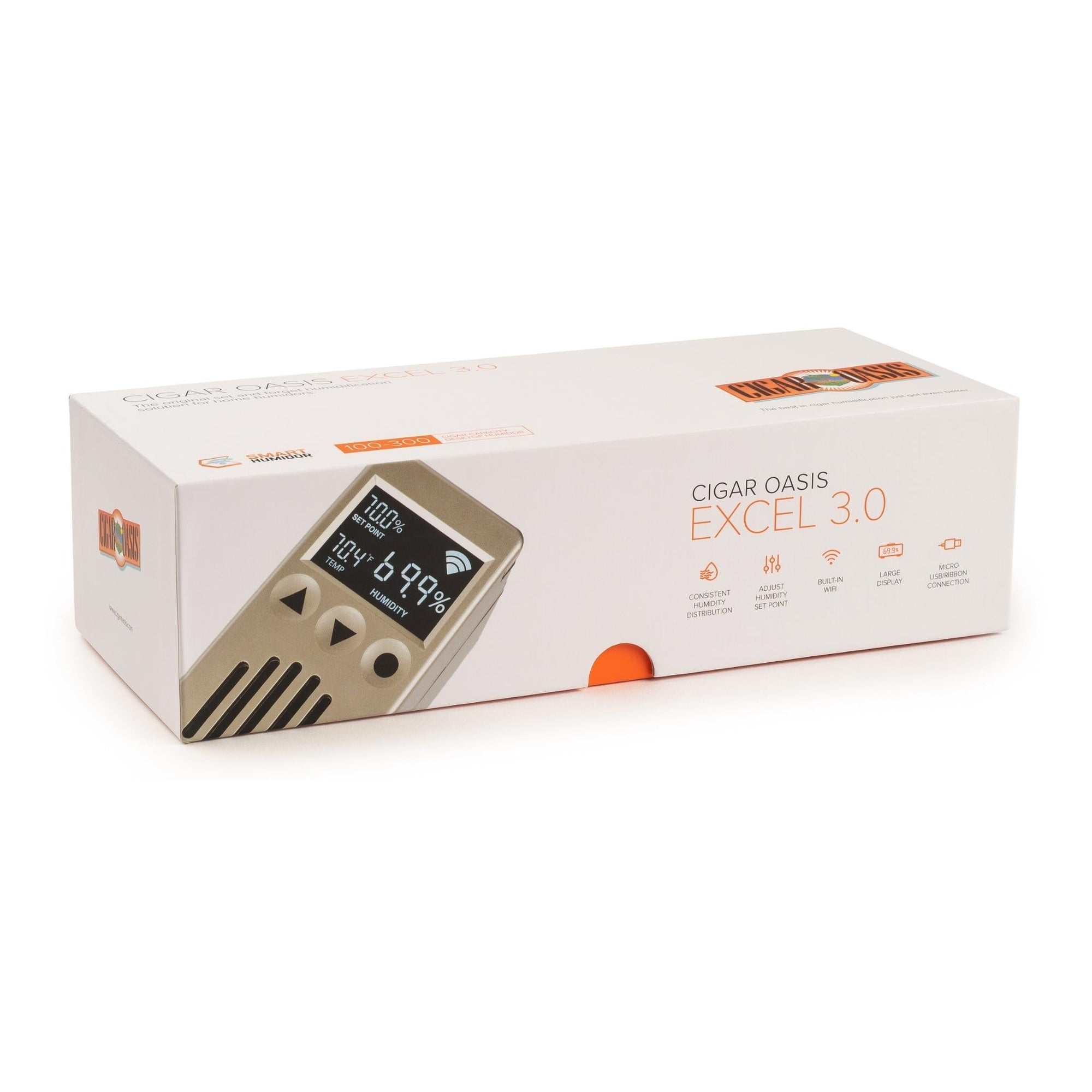 Cigar Oasis Excel 4.0 Electronic Humidifier.-Humidor Accessories-Cigar Oasis-Cigar Oasis