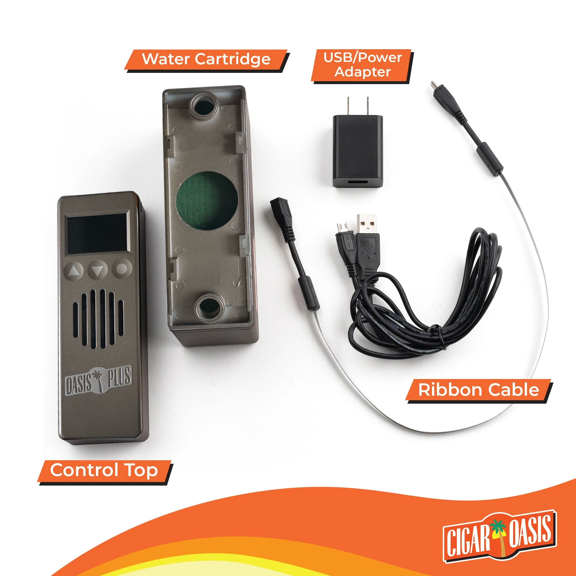 Cigar Oasis Plus 4.0 Electronic Humidifier-Humidor Accessories-Cigar Oasis-Cigar Oasis