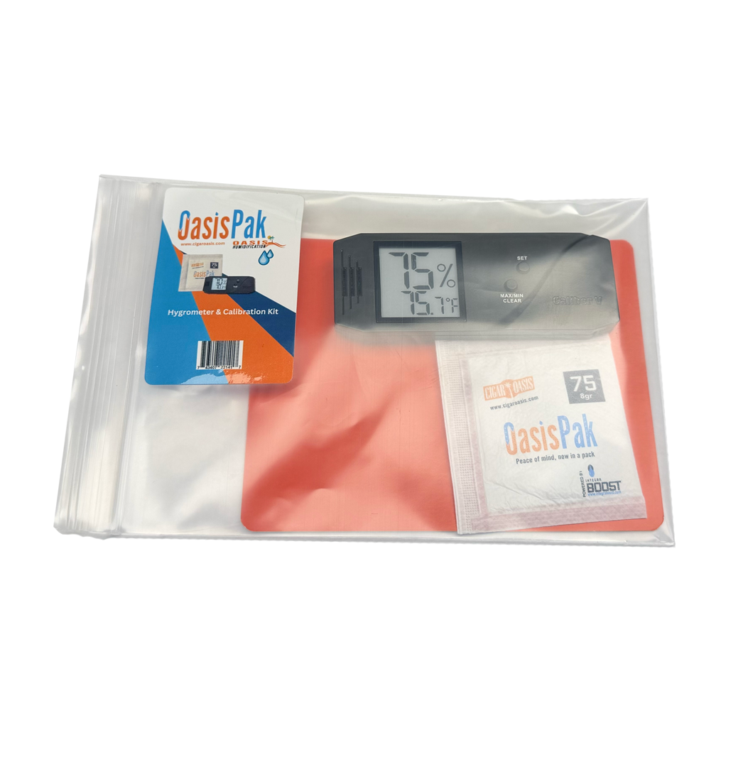 Hygrometer &amp; Calibration Kit-Hygrometers-Cigar Oasis-Cigar Oasis