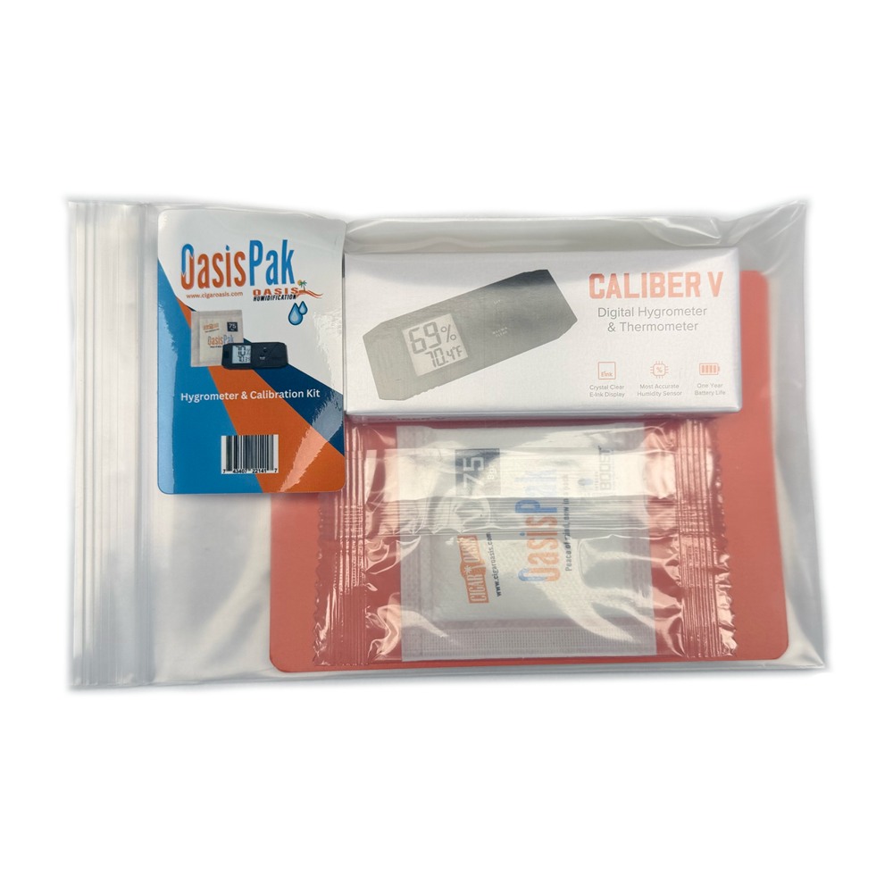 Hygrometer &amp; Calibration Kit-Hygrometers-Cigar Oasis-Cigar Oasis