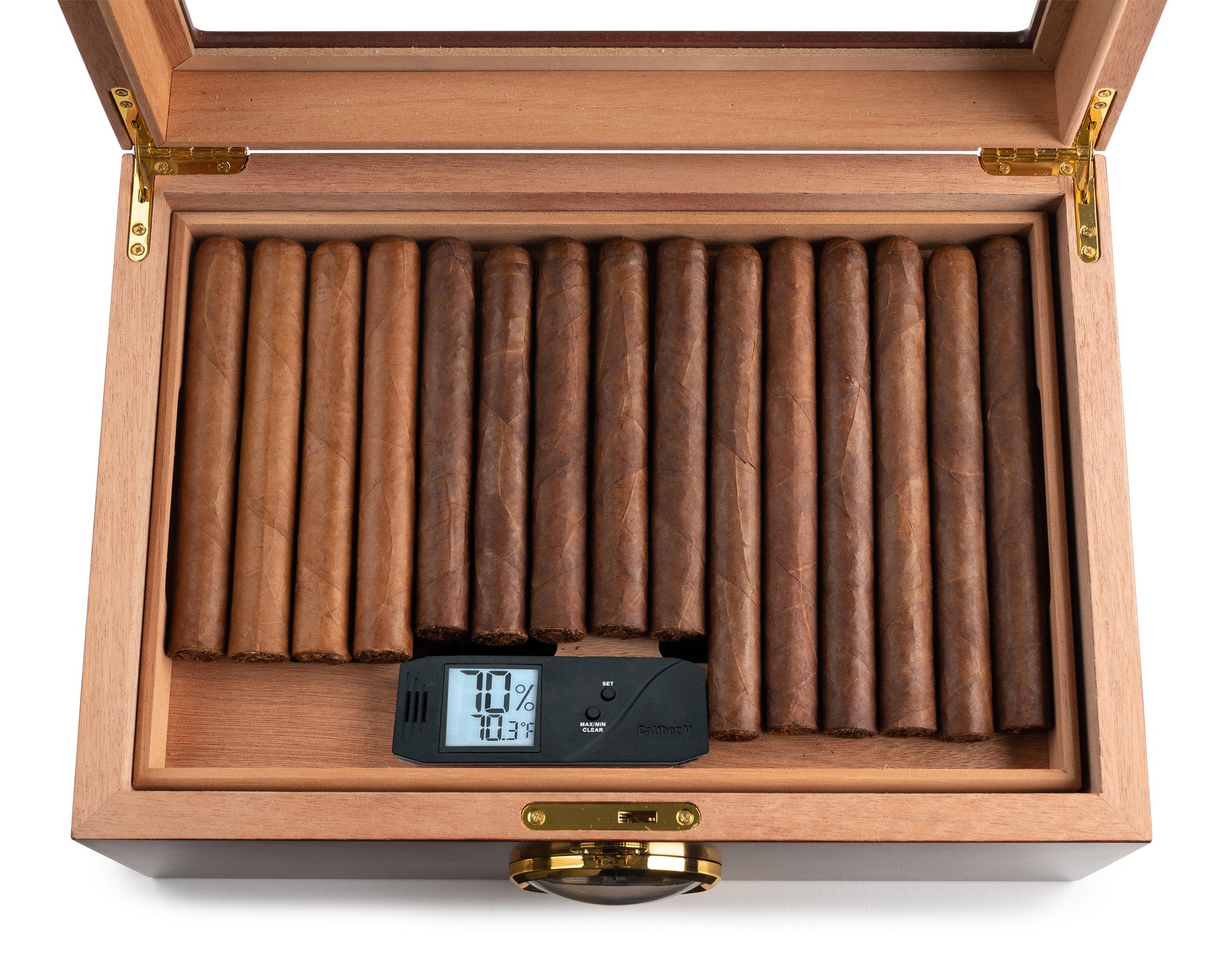 Oasis Caliber V Slim Digital Hygrometer-Hygrometers-Cigar Oasis-Cigar Oasis