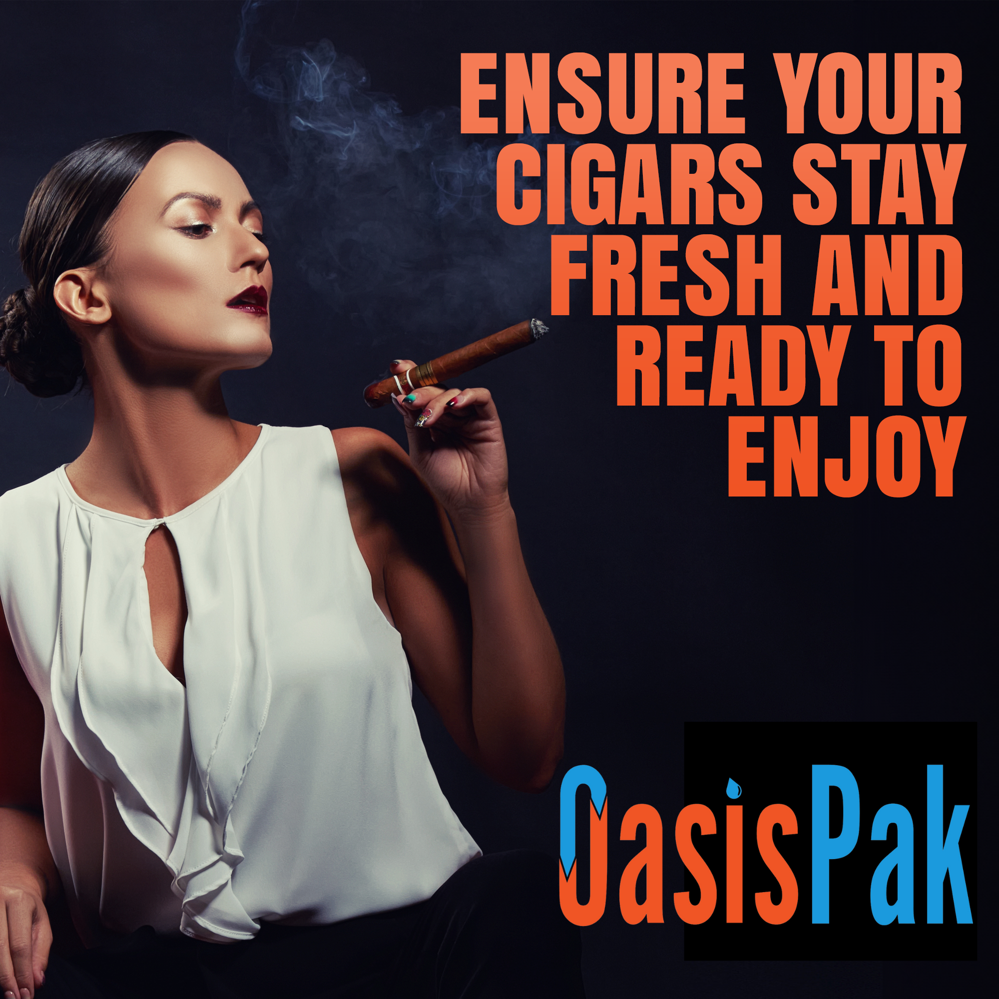 Oasis Pak - 8g 75%-Humidifier-Cigar Oasis-Cigar Oasis
