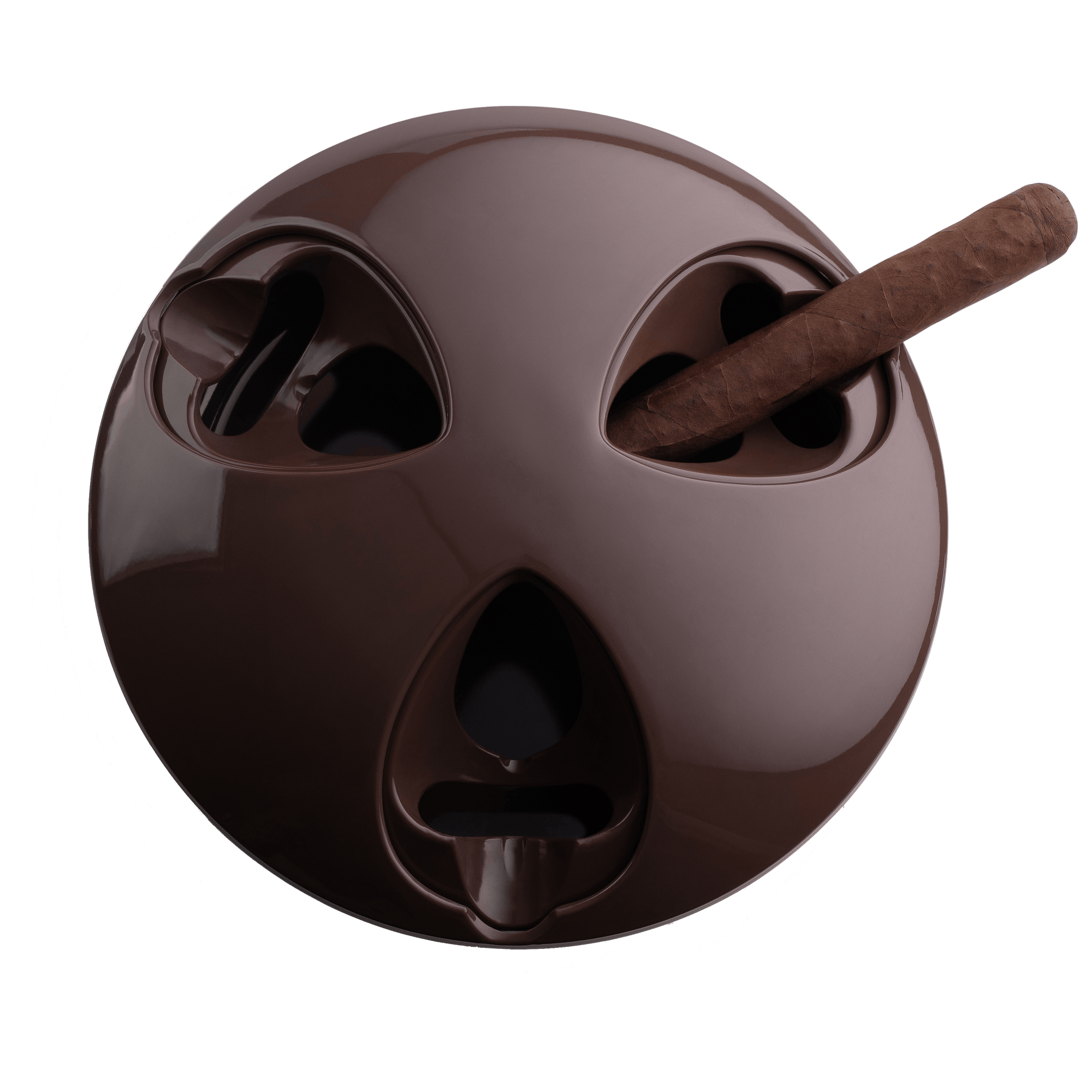 Ash-Stay Sealing Windproof Cigar Ashtray-Ashtrays-Cigar Essentials-Cigar Oasis