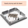 Executive Steel Grid Cigar Ashtray with Strong Rubber Base-Ashtrays-Cigar Essentials-Cigar Oasis