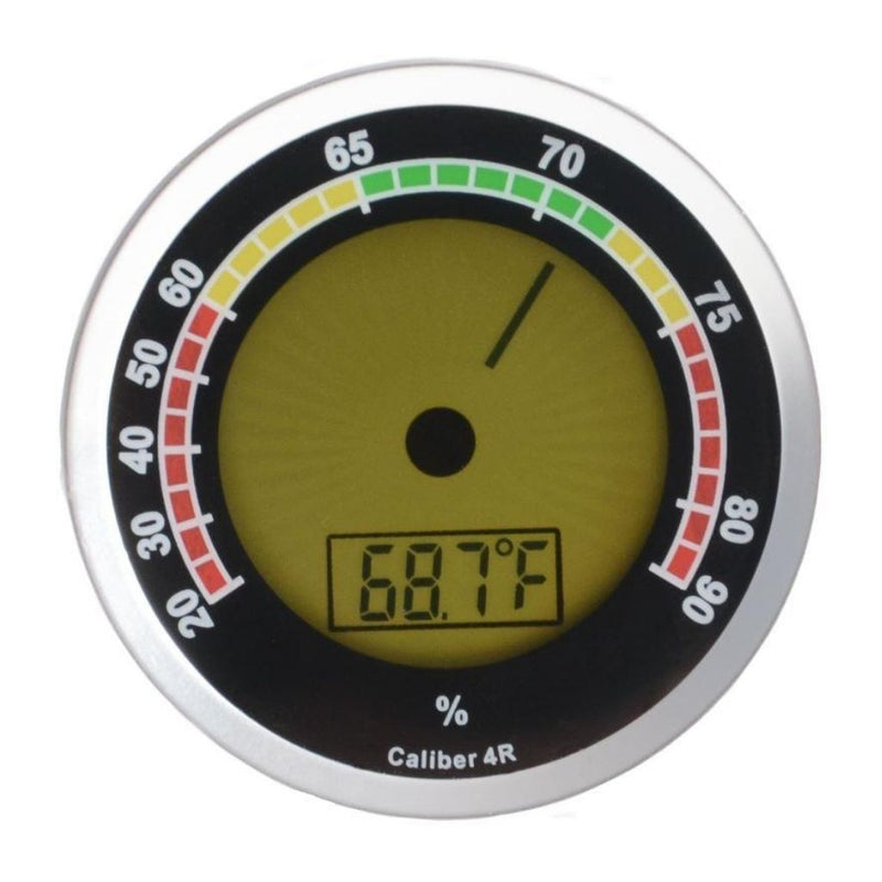 Cigar Oasis Caliber 4R Digital/Analog Hygrometer