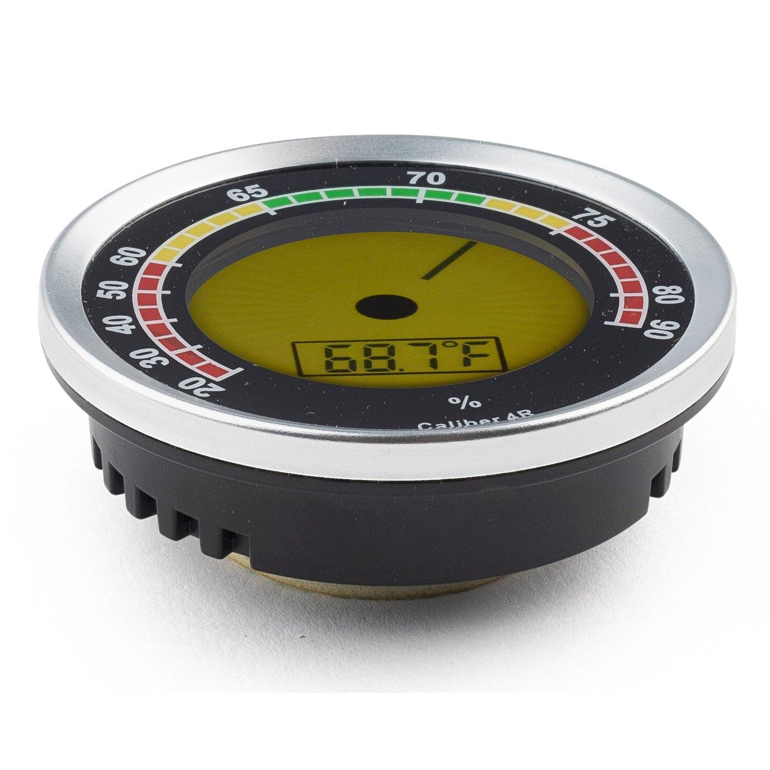 Cigar Oasis Caliber 4R Digital/Analog Hygrometer-Hygrometers-Cigar Oasis-Cigar Oasis
